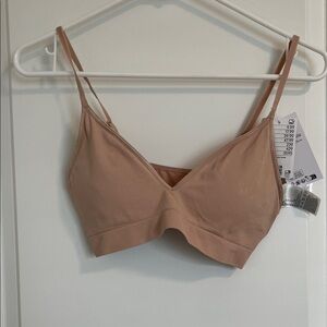 H&M Nude V-Neck Wireless Bralette